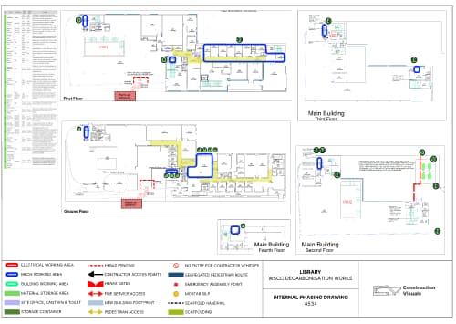 Example: Crawley Library Internal Phasing