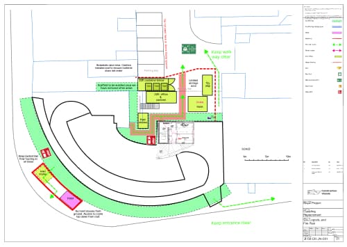 Example: Royal View Site Logistic